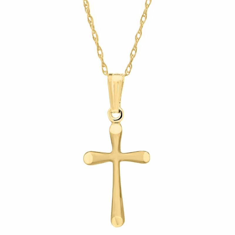 14K Children’s Petite Cross Necklace Children's Jewelry