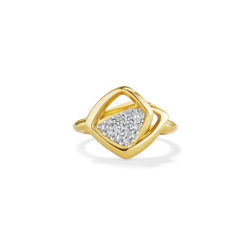 14K Selvaggia Ring With Diamonds Jewelry