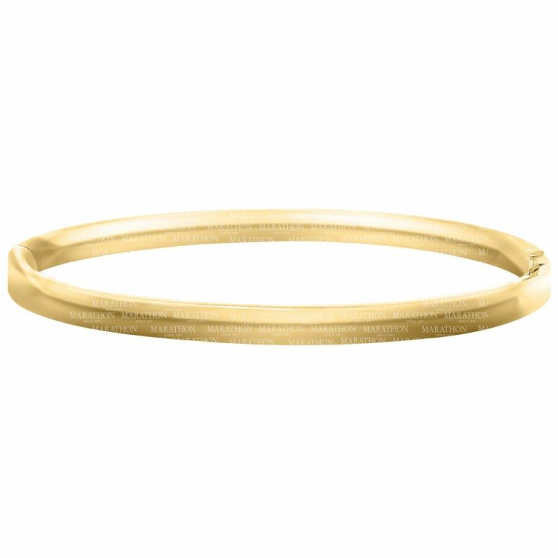 14K Yellow Gold Children’s Polished Bangle Children's Jewelry