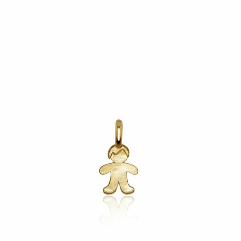 14K Yellow Gold Mini Addition Boy Charms & Pendants