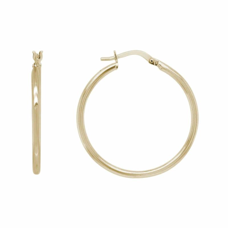 14Kt Gold Hoop Earrings Earrings