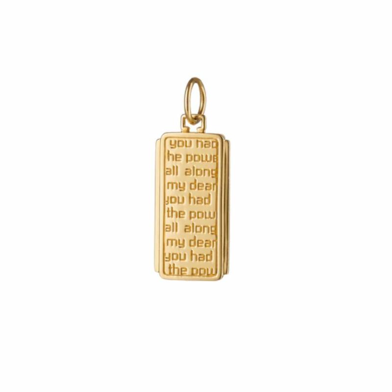 18K Gold “Dorothy” Medallion Charms & Pendants