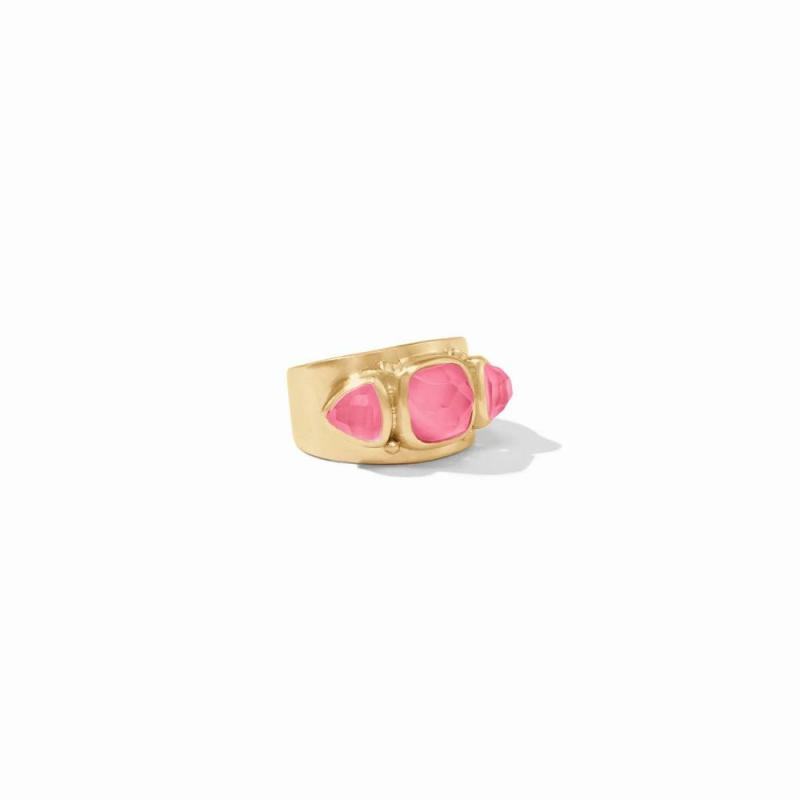 Aquitaine Ring – Iridescent Peony Pink Jewelry