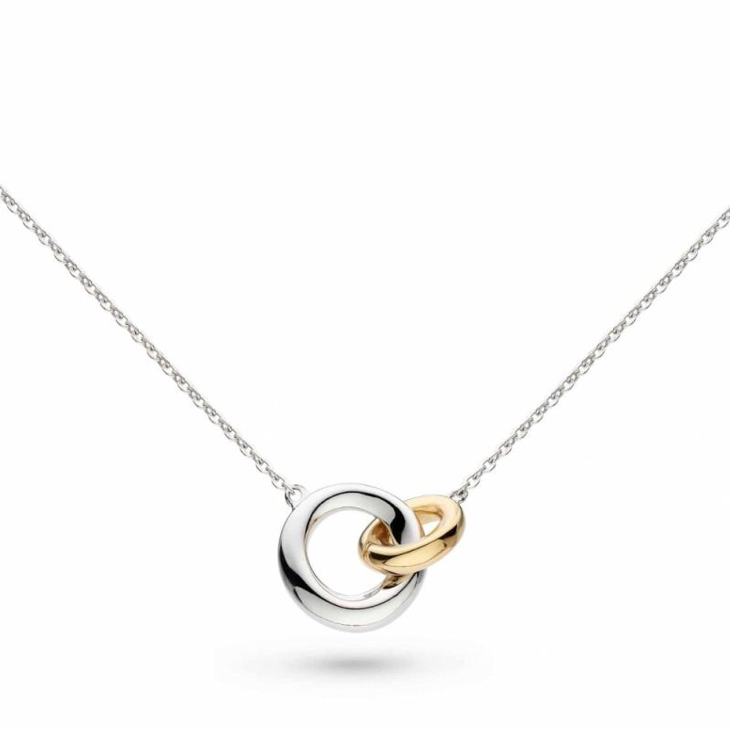 Bevel Circque Link Golden Necklace Jewelry