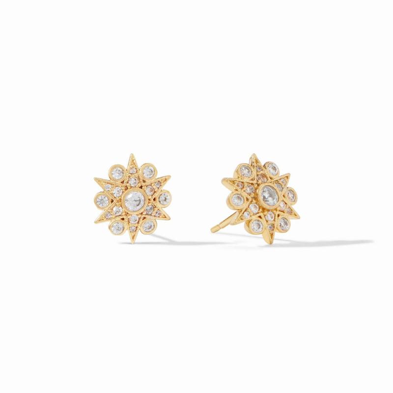 Celeste Demi Stud Earrings