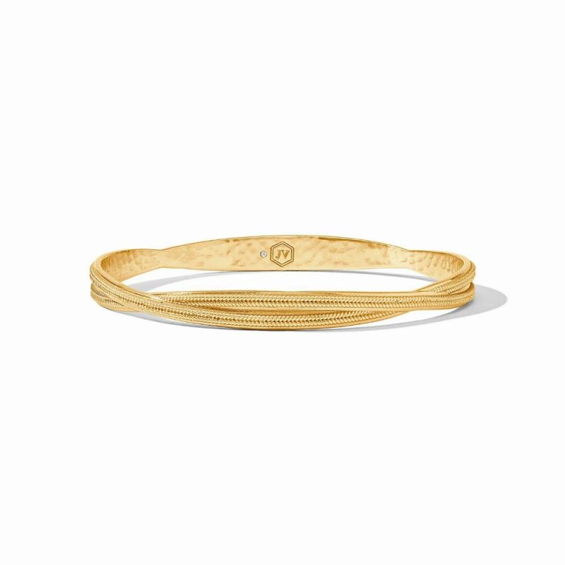 Cheval Twist Bangle Bracelets