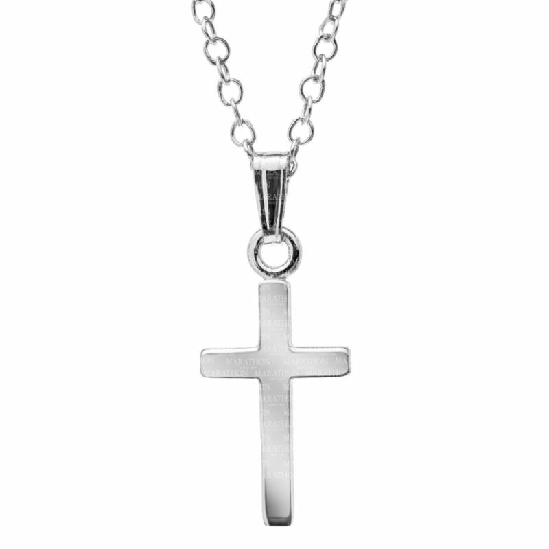 Children’s Silver Cross Pendant Necklace Children's Jewelry