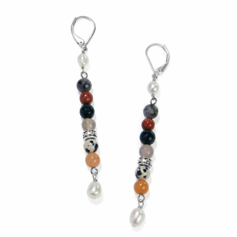 Contempo Desert Sky Pearl Drop Earrings Earrings