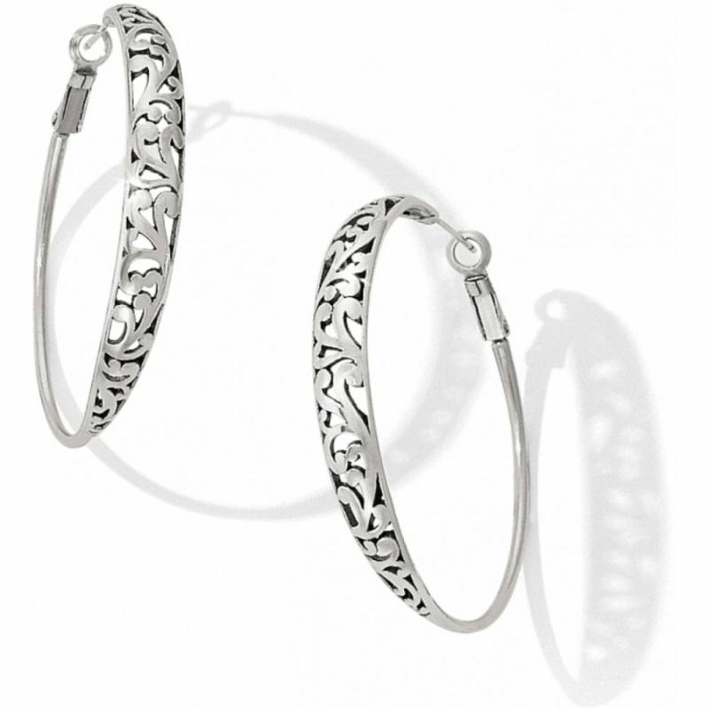 Elora Leverback Hoops Earrings