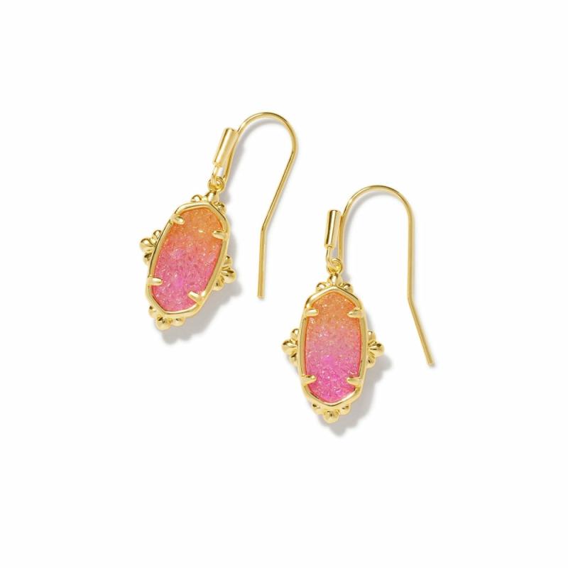 Lee Petal Framed Drop Earrings Earrings