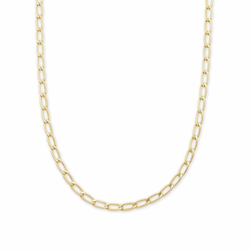 Merrick Chain Necklace In Gold Jewelry