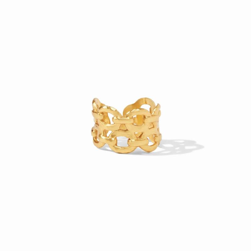 Palermo Ring Gold Adjustable Jewelry