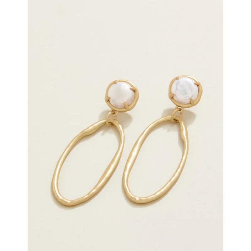 River Club Earrings – Pearl Earrings