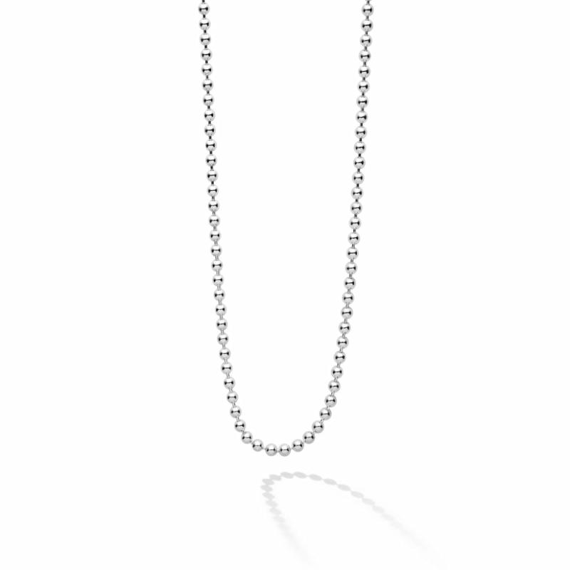 Signature Caviar Beaded Chain Necklace Jewelry