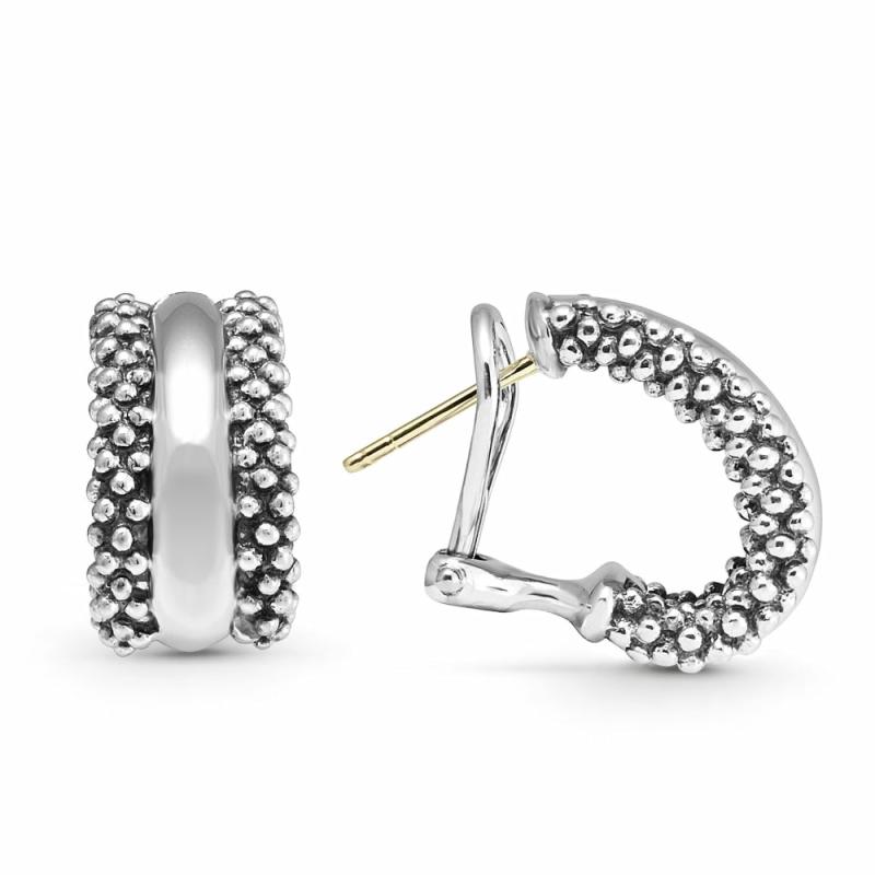 Signature Caviar Huggie Earrings Earrings