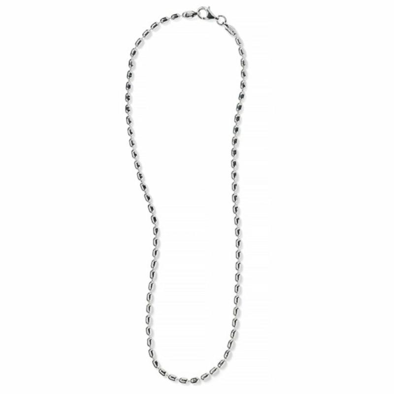 Silver 3.0Mm Rice Bead Chain Jewelry