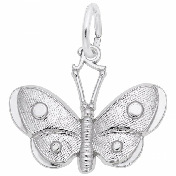 Silver Butterfly Charm Charms & Pendants