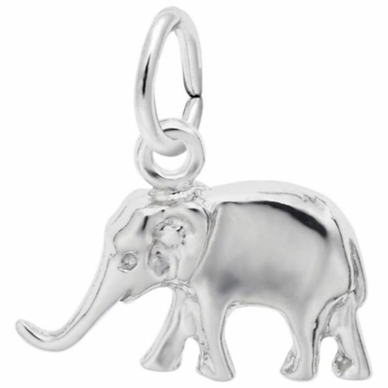 Silver Elephant Charm Charms & Pendants