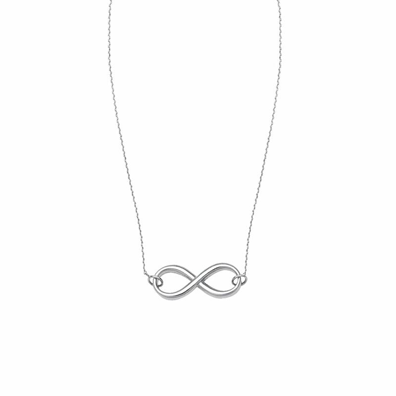 Silver Infinity Necklace Jewelry