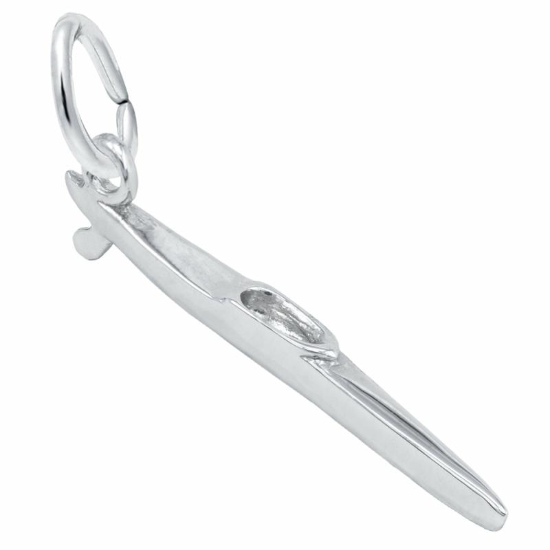 Silver Kayak Charm Charms & Pendants