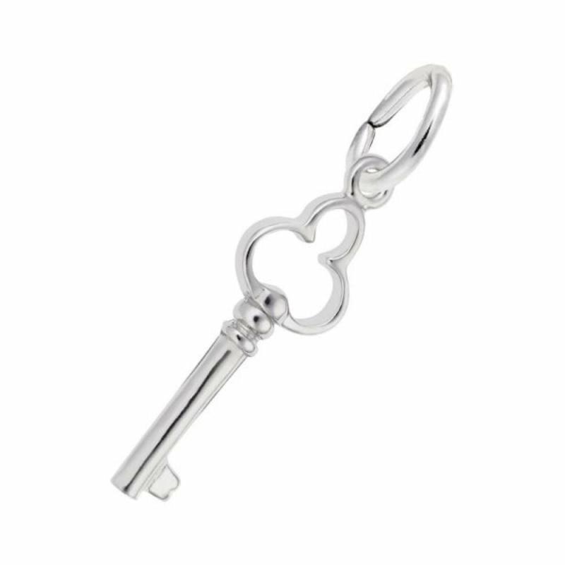 Silver Key Charm Charms & Pendants