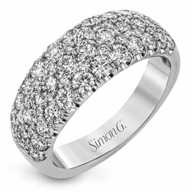 Simon G. 18K Diamond Annivesary Band Jewelry