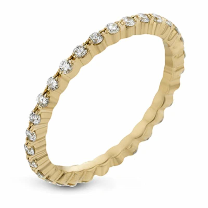 Simon G. 18K Gold Diamond Band Jewelry