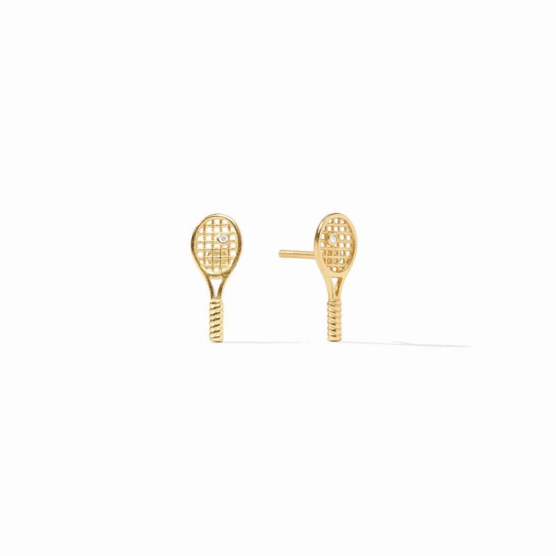 Tennis Racquet Studs Earrings