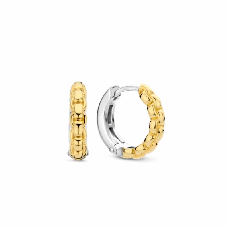 Ti Sento Link Hoop Earrings Earrings