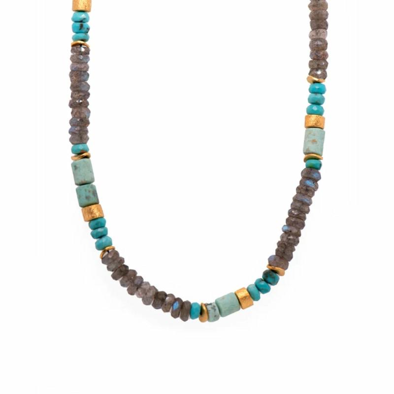 Turquoise And Chrysoprase Necklace Jewelry