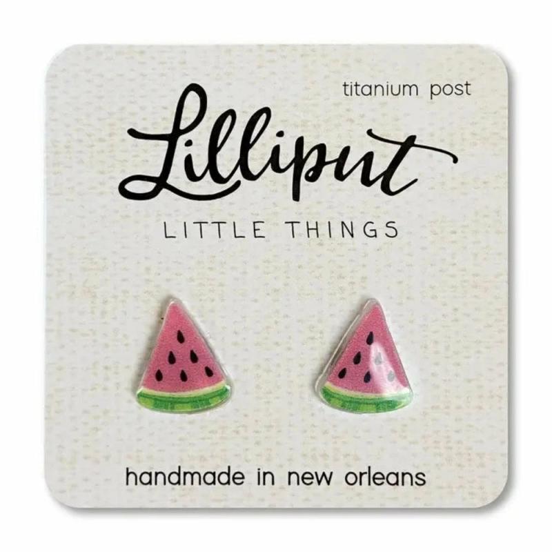 Watermelon Fruit Earrings Earrings