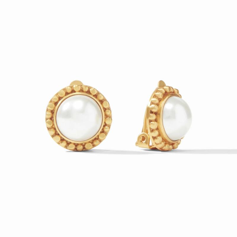 Marbella Pearl Clip-On Earrings Earrings