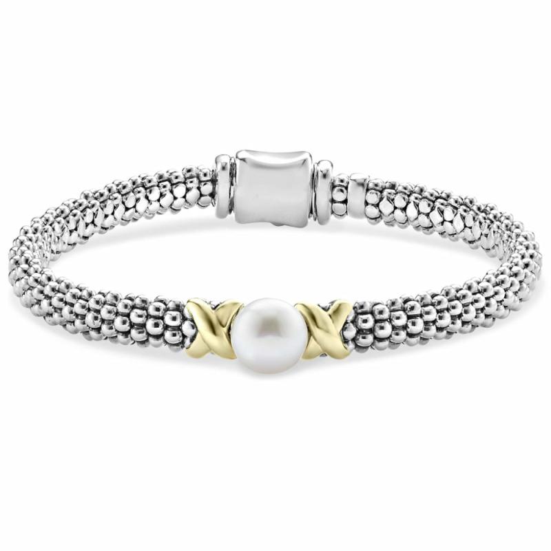 Luna Gold X Pearl Caviar Bracelet Bracelets