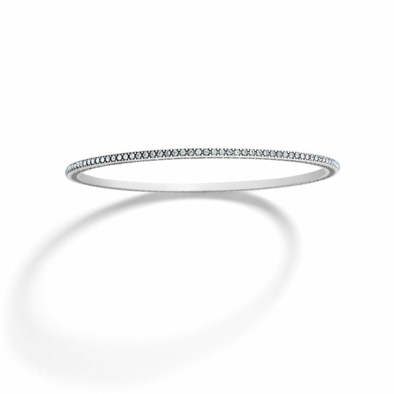 Meridian Thin Bangle Bracelets